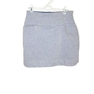 S.C. & CO. Womens Blue Heathered Athletic Golf Tennis Skort Size M Pull‎ On